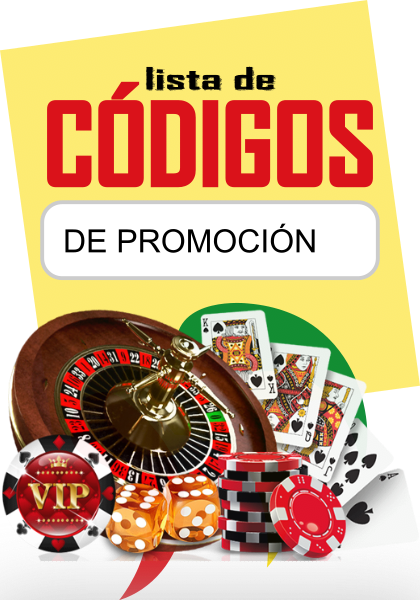 Lista de códigos promocionales de todos los casinos